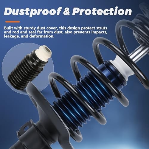 Pair Rear Shocks Struts Assembly Compatible for 2002-2007 Buick 2x Rear Struts