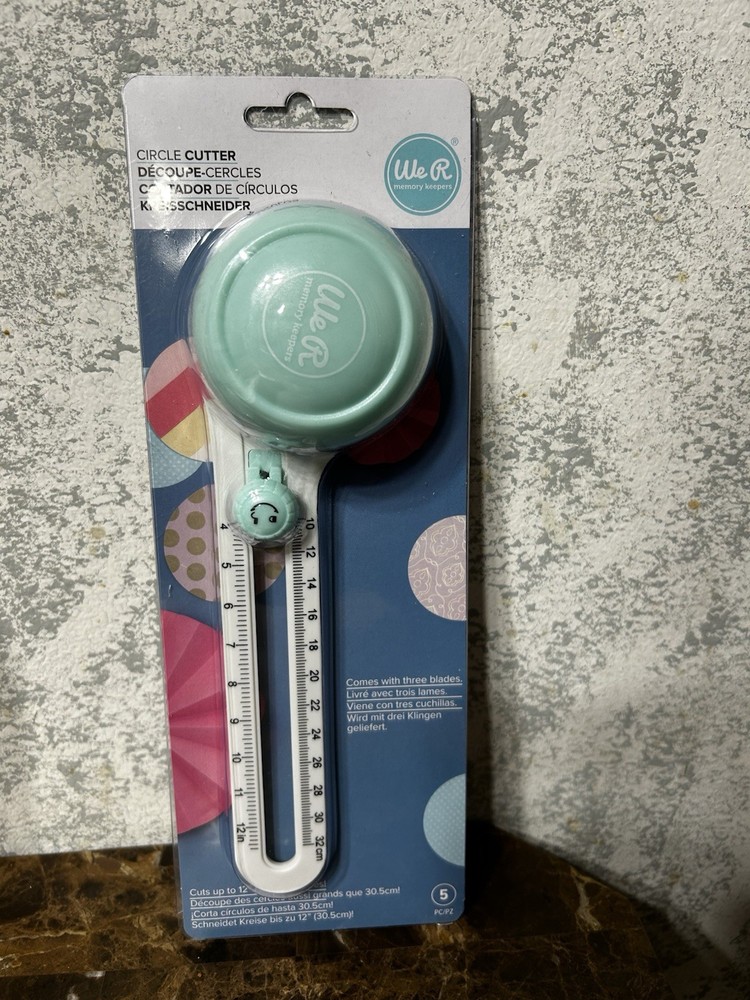 We R Memory Keepers Circle Cutter-4-12 Inches