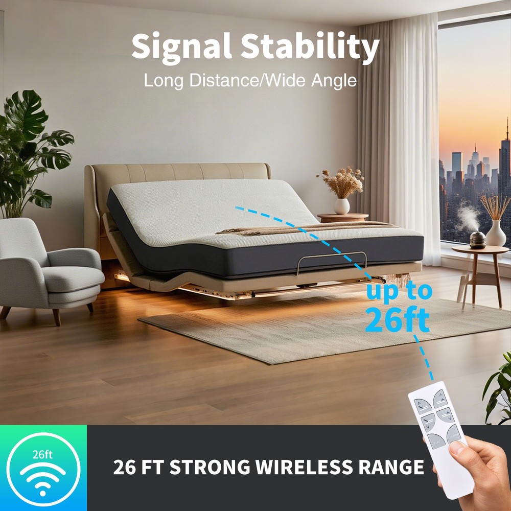 Remote Control For Serta Motion Essentials 2 II Adjustable Base Bed