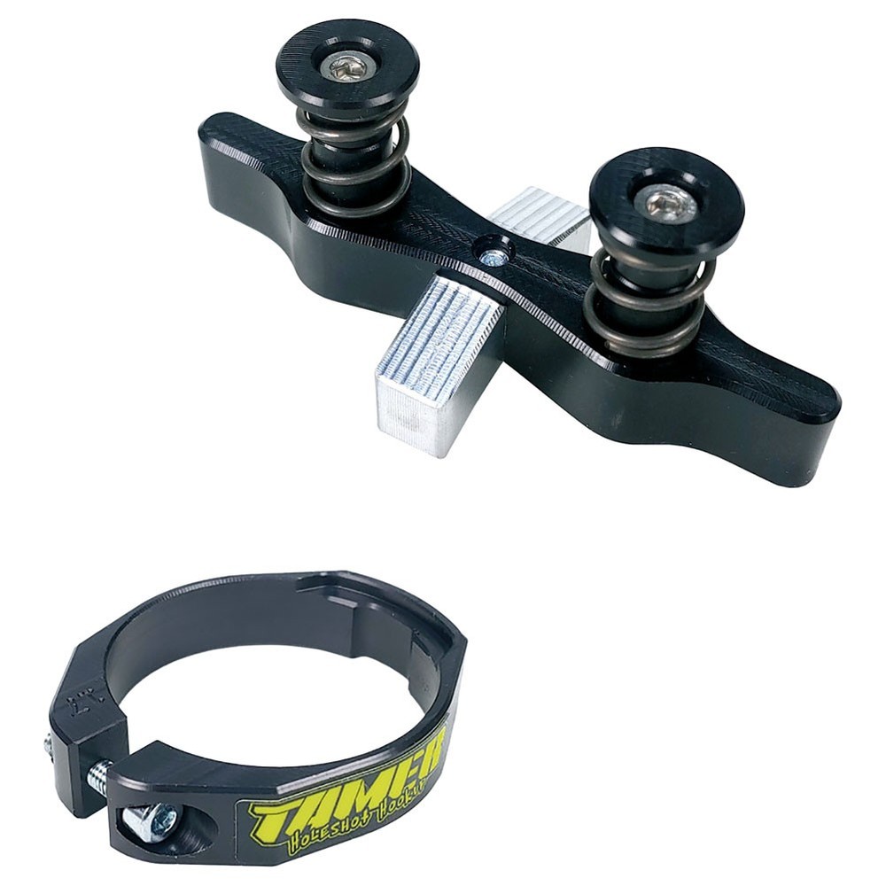 Tamer Double Button Holeshot Hookup System Black HH-2521-K