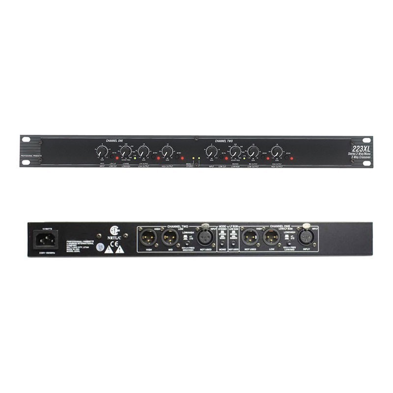 223XL Professional Electronic Frequency Divider Stage Performance Crossover os67