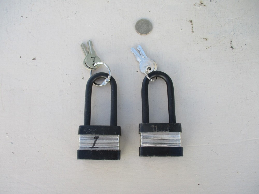 2 Ruger Paddlelocks Locks