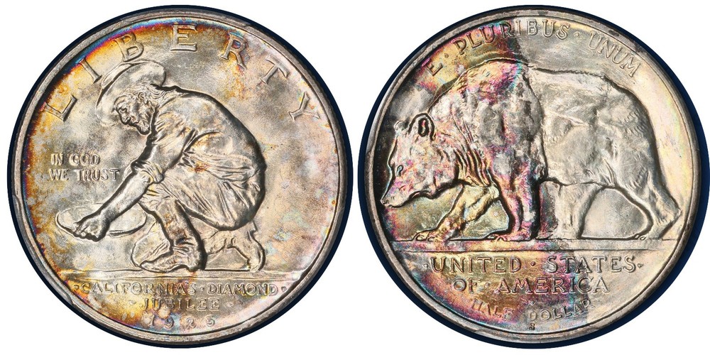 1925-S California Half Dollar MS-67 PCGS Certified