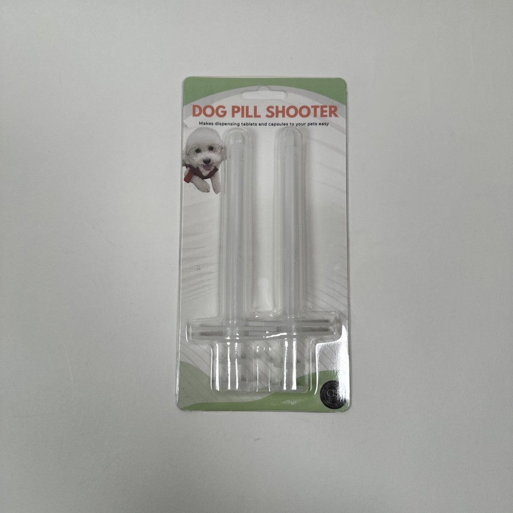 2 Pack Distinctive Style Dog Pill Shooter New
