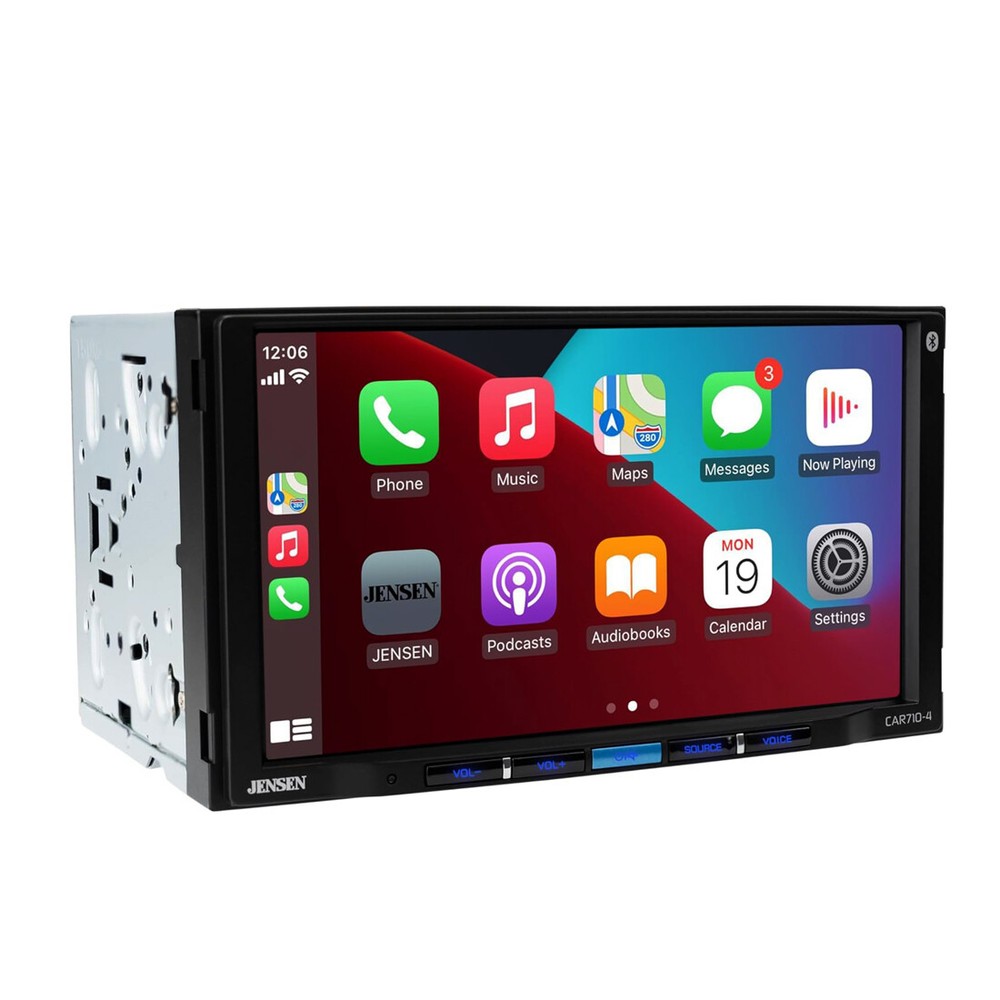 Jensen CAR710-4 7" Digital Multimedia Receiver with Apple CarPlay & Android Auto