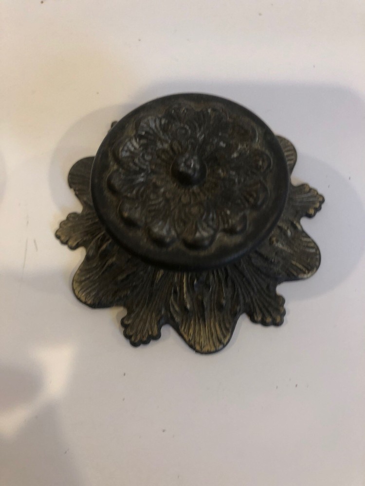 Antique Metal Drawer Pulls Set Of 2