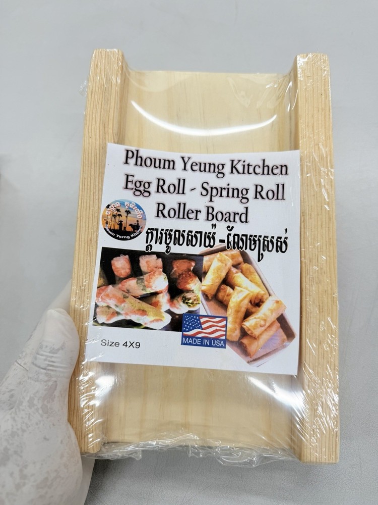 Egg Roll - Spring Roll Roller Board. (3 Size S,ML,) 2.5x9, 4x9 & 5.5x9. $30