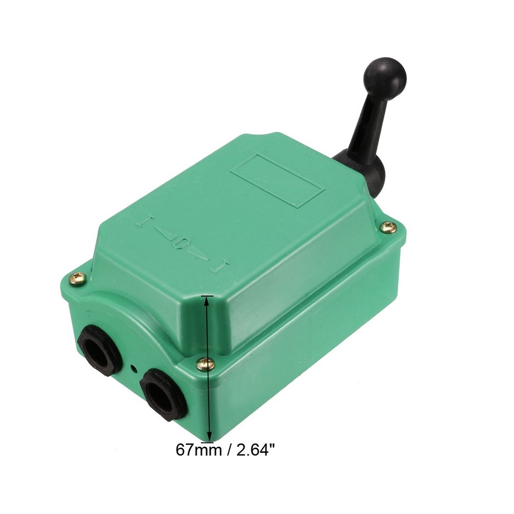 Drum Switch QS-30 3 Positon Forward/Off/Reverse Motor Control Plastic Shell 30A