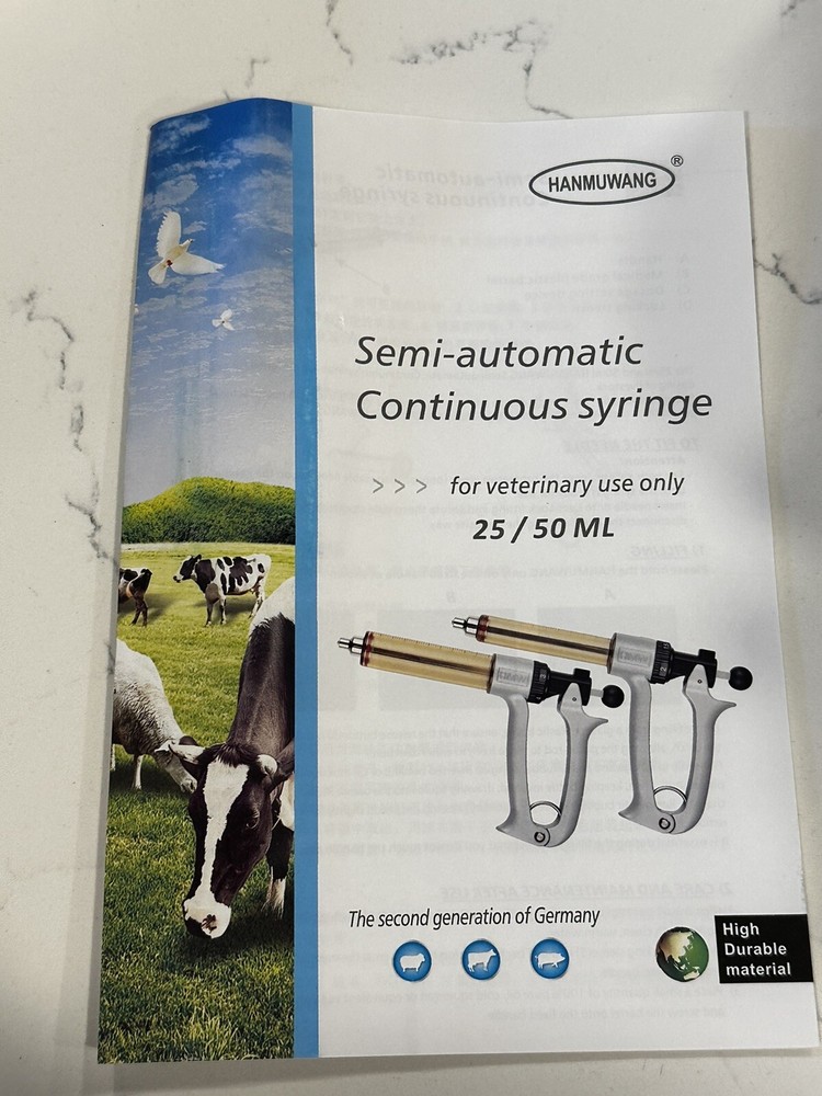 Semi Automatic Repeater Continuous Syringe 25ML