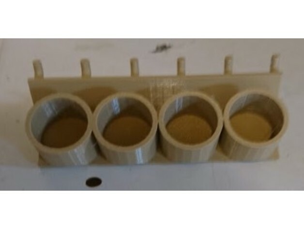VALLEjO PEG BOARD PAINT RACK SEE DISCRIPTION FOR COLOR