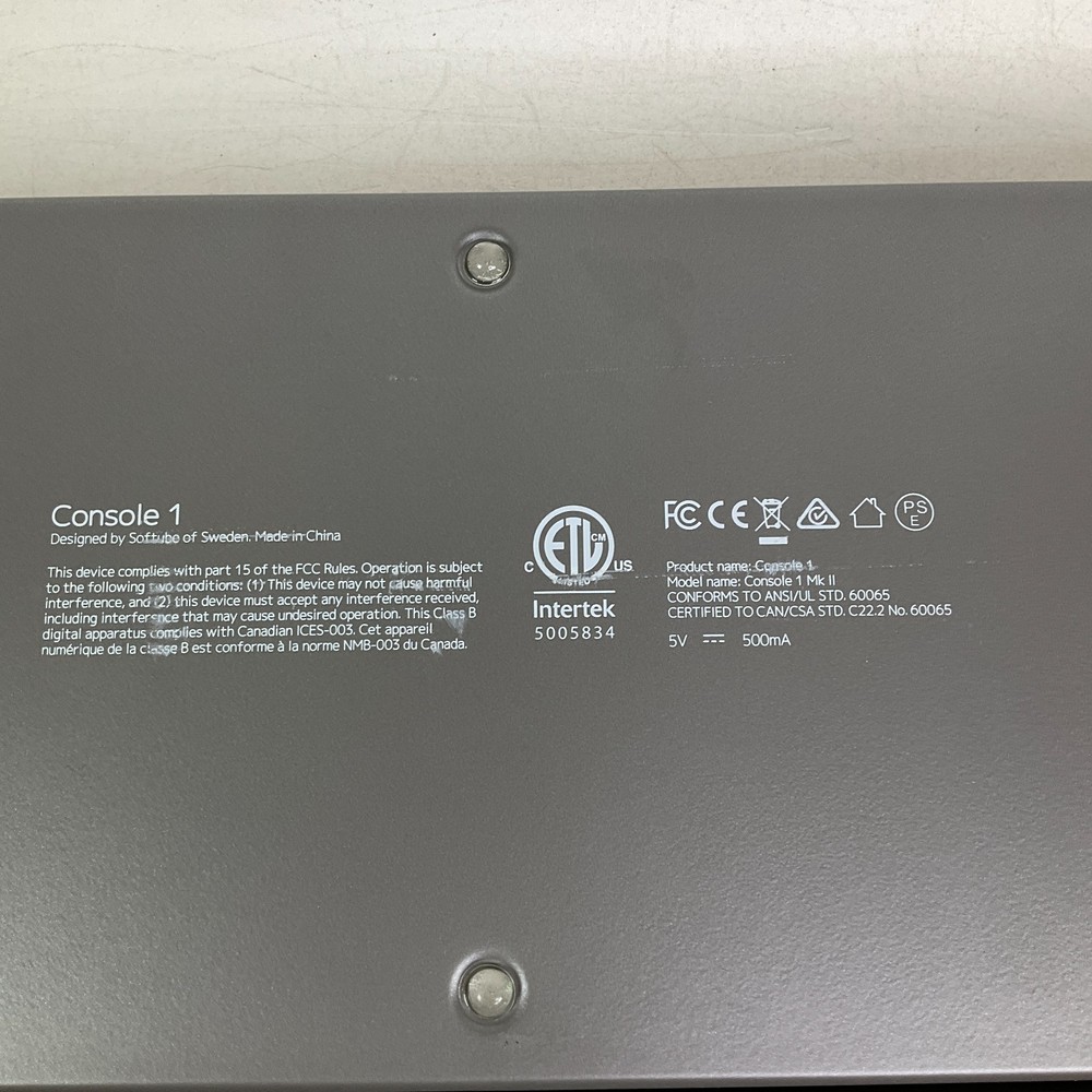 Softube Console 1 MKII Software Mixer Control Surface