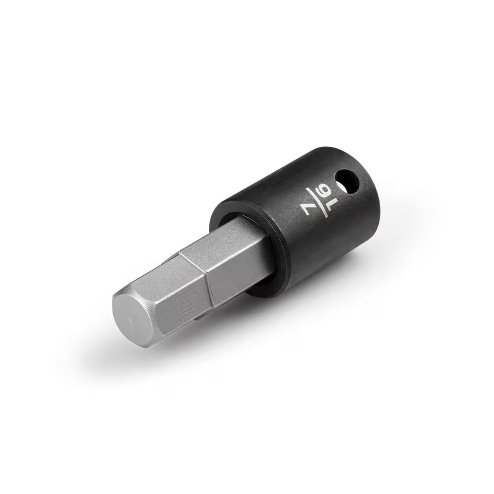 3/8 In. Drive X 7/16 In. Hex Bit Impact Socket