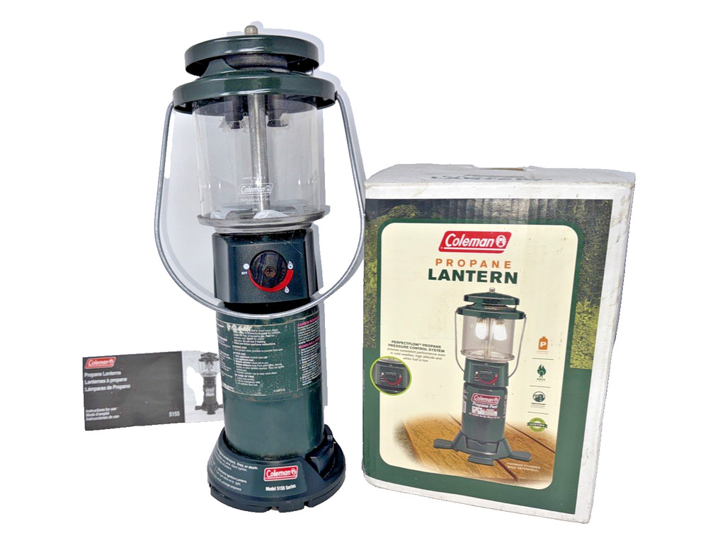 Coleman Propane 2 Mantle Lantern Model Camping  5155 UNTESTED