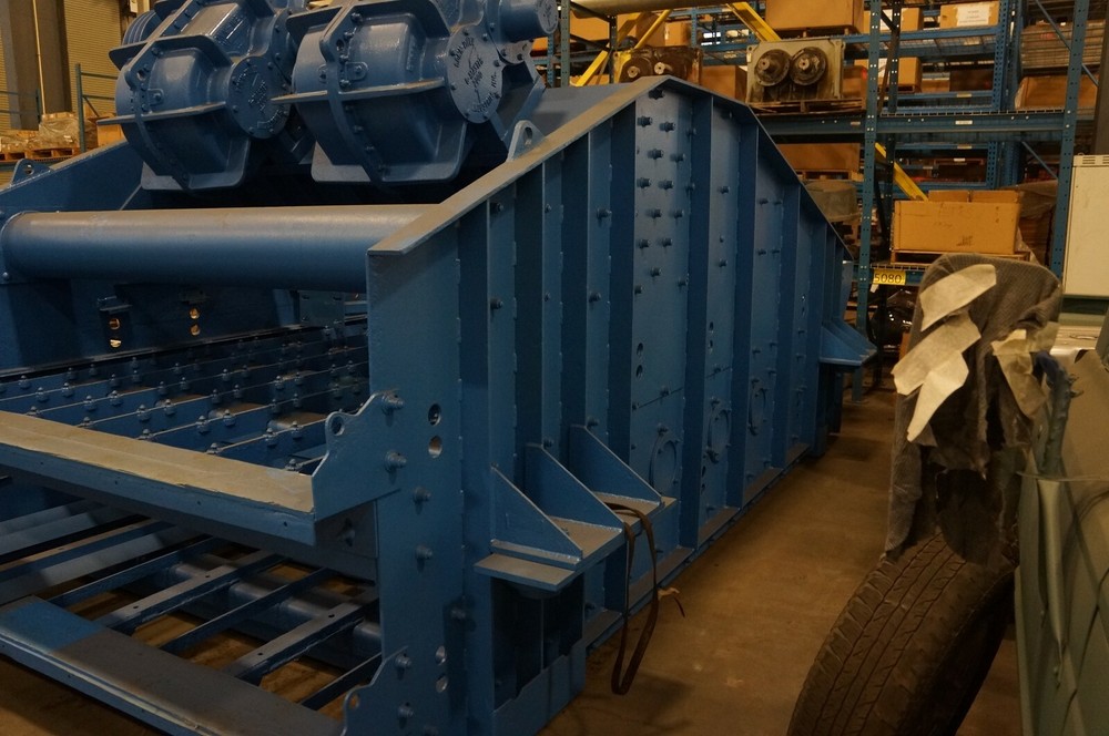 8x16 Connweld Double Deck Horizontal Aggregate Screen w/ Dbl G-Master 2000 Mechs