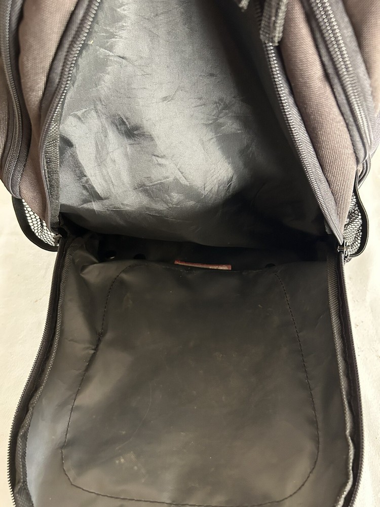 Rawlings Black Large Baseball Backpack Bag