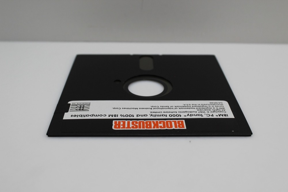 blockbuster - IBM, PC - 5 1/4" Floppy Disk Only