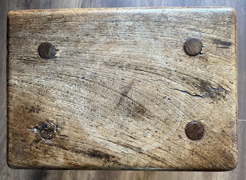 Beautiful 19th Century Oak Milking Stool