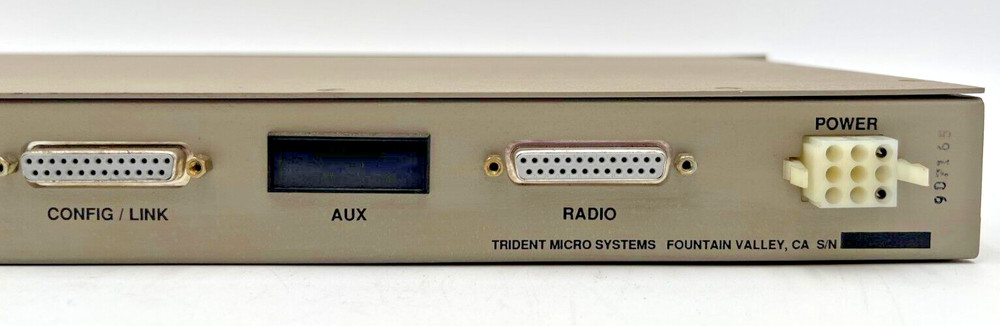 TNT TRIDENT NETWORK TRUNKING CONTROLLER 2 ADAPTERS ON BACK