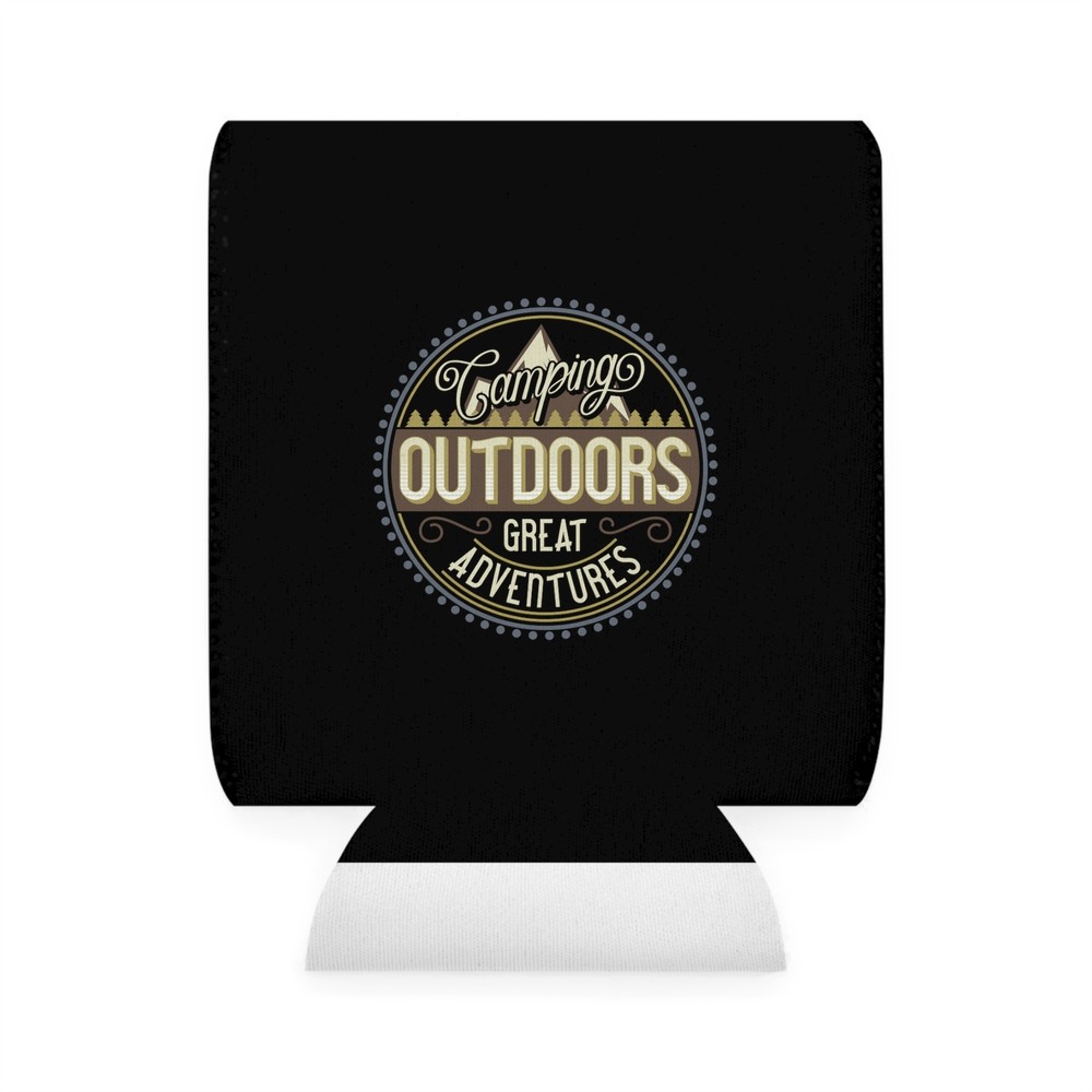 Camping Outdoors Great Adventures - Can Cooler Sleeve