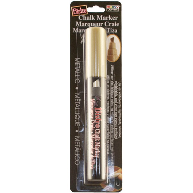 Bistro Chalk Marker Chisel Tip Gold