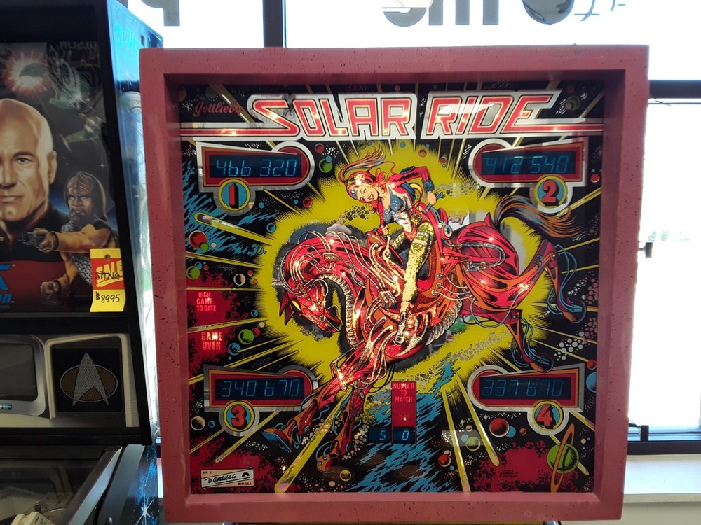 Solar Ride by Gottlieb Pinball Machine