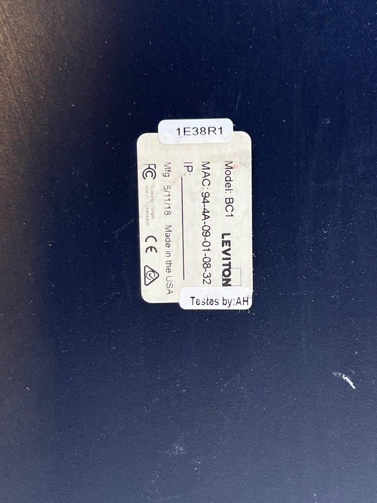 Leviton BitWise BWBC1 BC1 Automation Controller