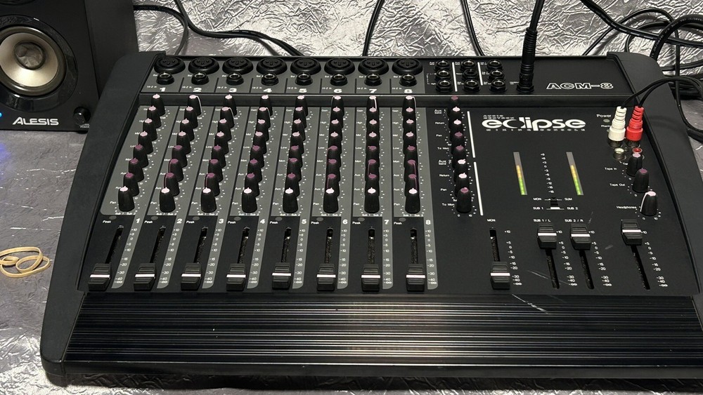Audio Centron Eclipse Mixing Board ACM-8 Works GREAT