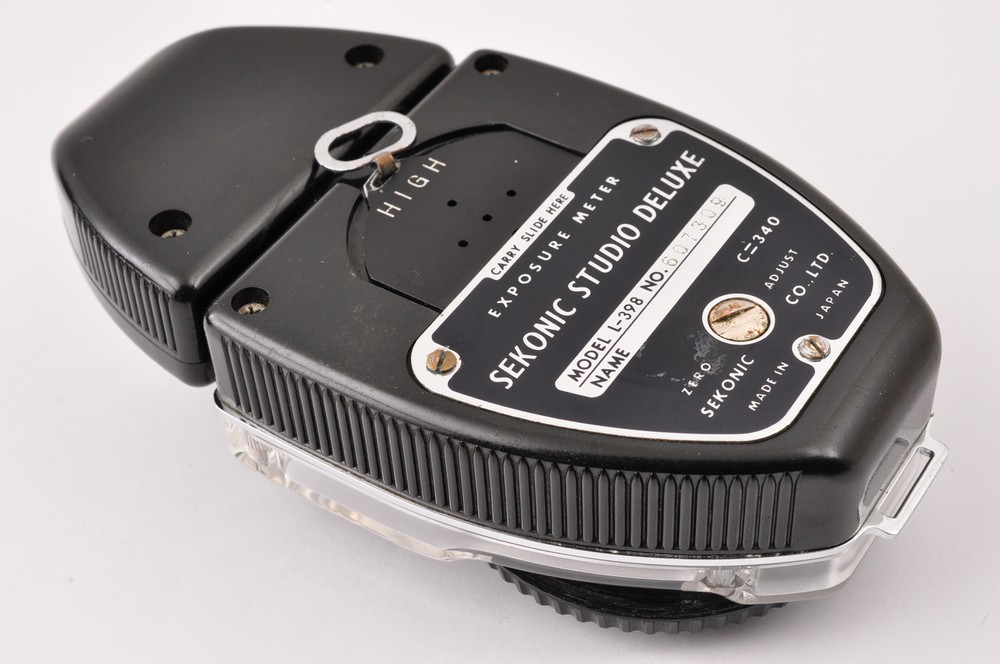 MINT SEKONIC STUDIO DELUXE MODEL L-398 Light Meter Fast delivery