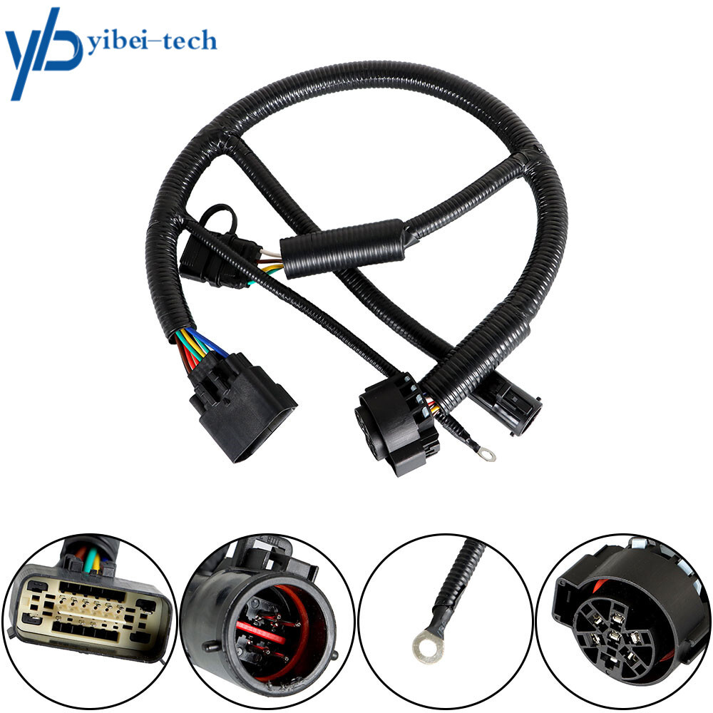 7 Pins Trailer Tow Hitch Wiring Harness For 2005-2008 Ford F-150 5L3Z-13A576-BA
