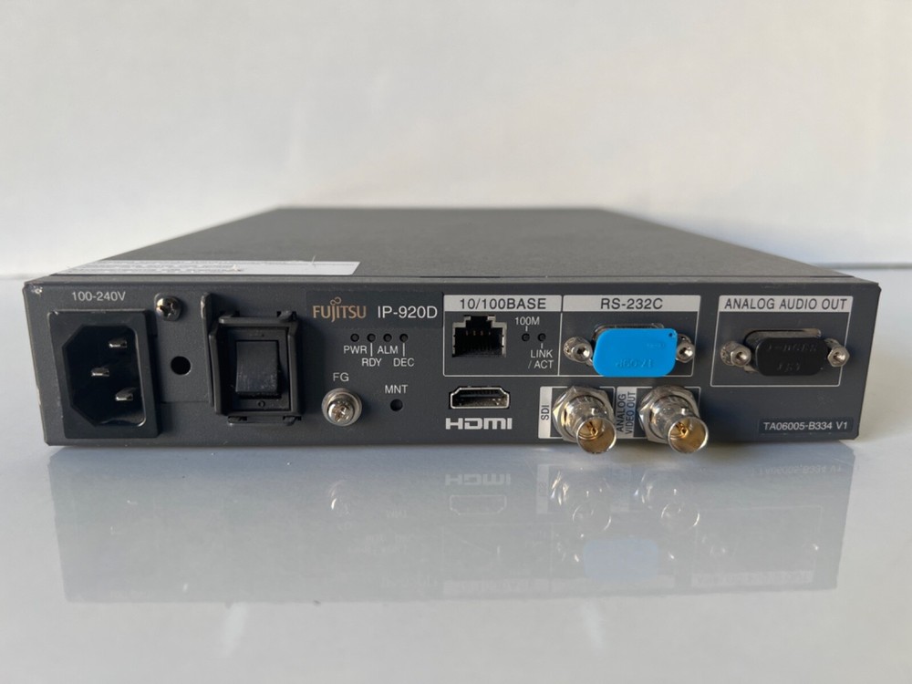 Fujitsu IP-920D HD/SD MPEG 4 AVC Video Decoder , TA23742-b62x