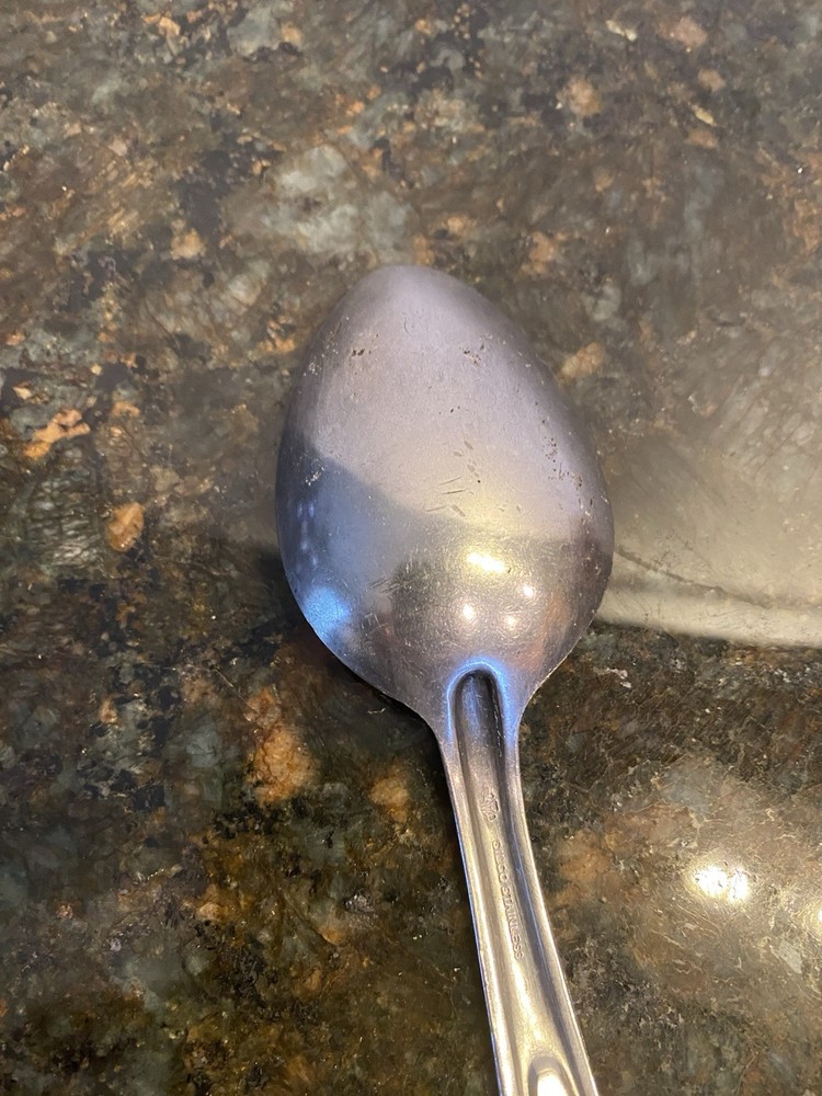 US Army Silco Stainless Spoon - 7.5"Long