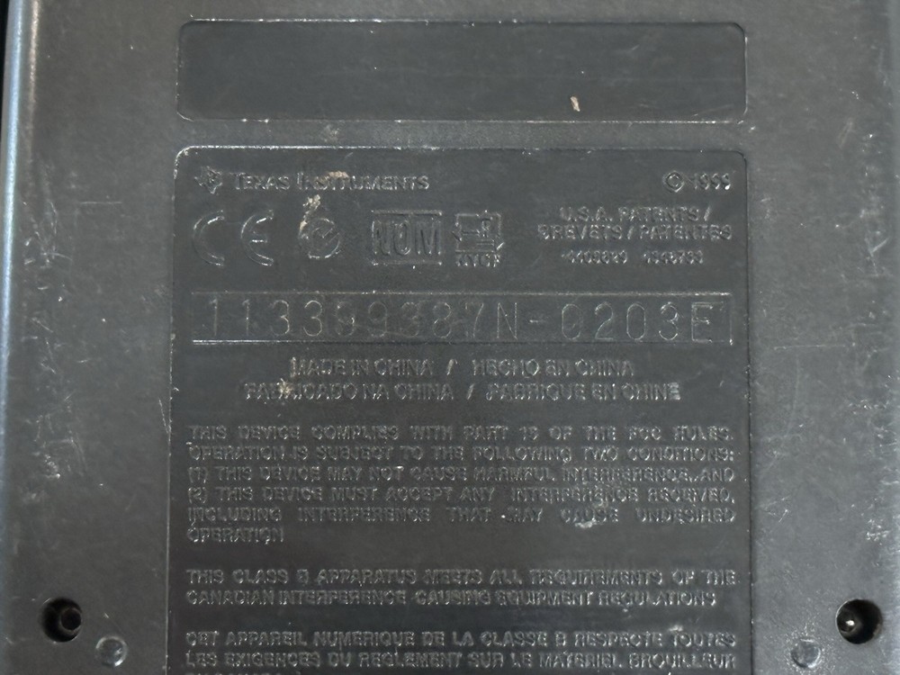 Texas Instruments TI-83 Plus Handheld Calculator