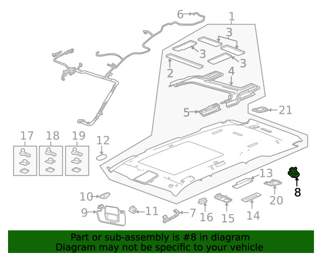 Genuine GM Coat Hook 86822953