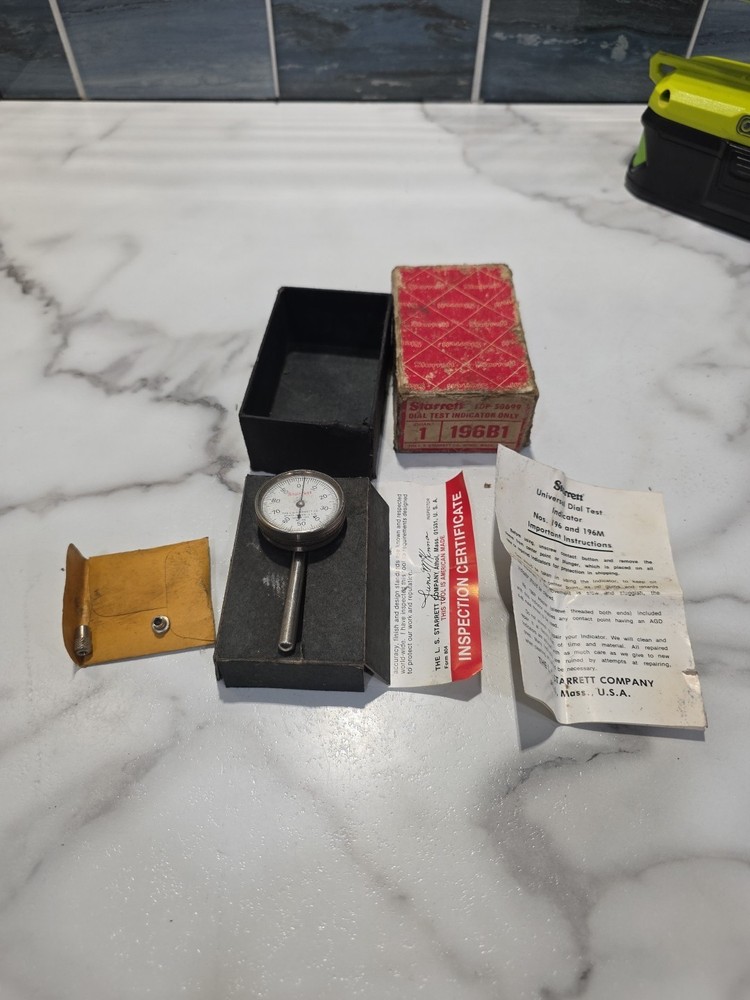 Starrett Universal Dial Test Indicator (196B1)