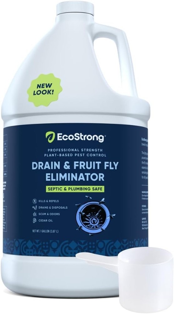 All-Natural Fruit Fly Drain Treatment