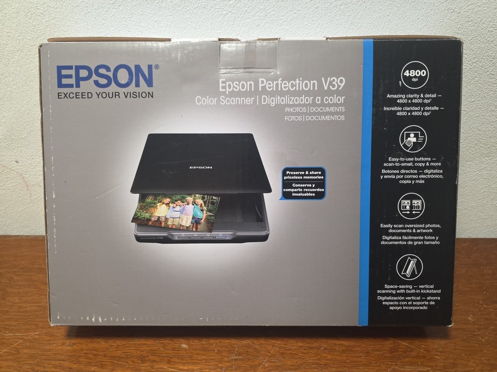 Epson Perfection V39 Flatbed Scanner