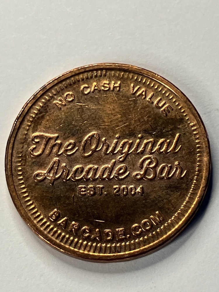Barcade Original Arcade Bar Token #tj1