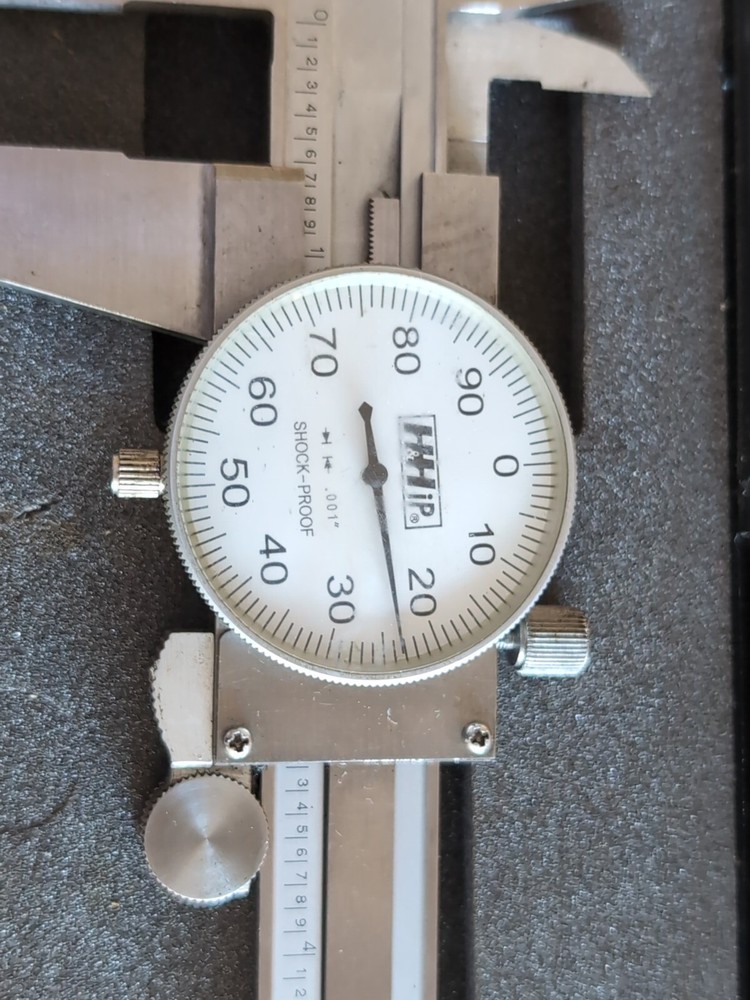 h&h 12" dial calipers