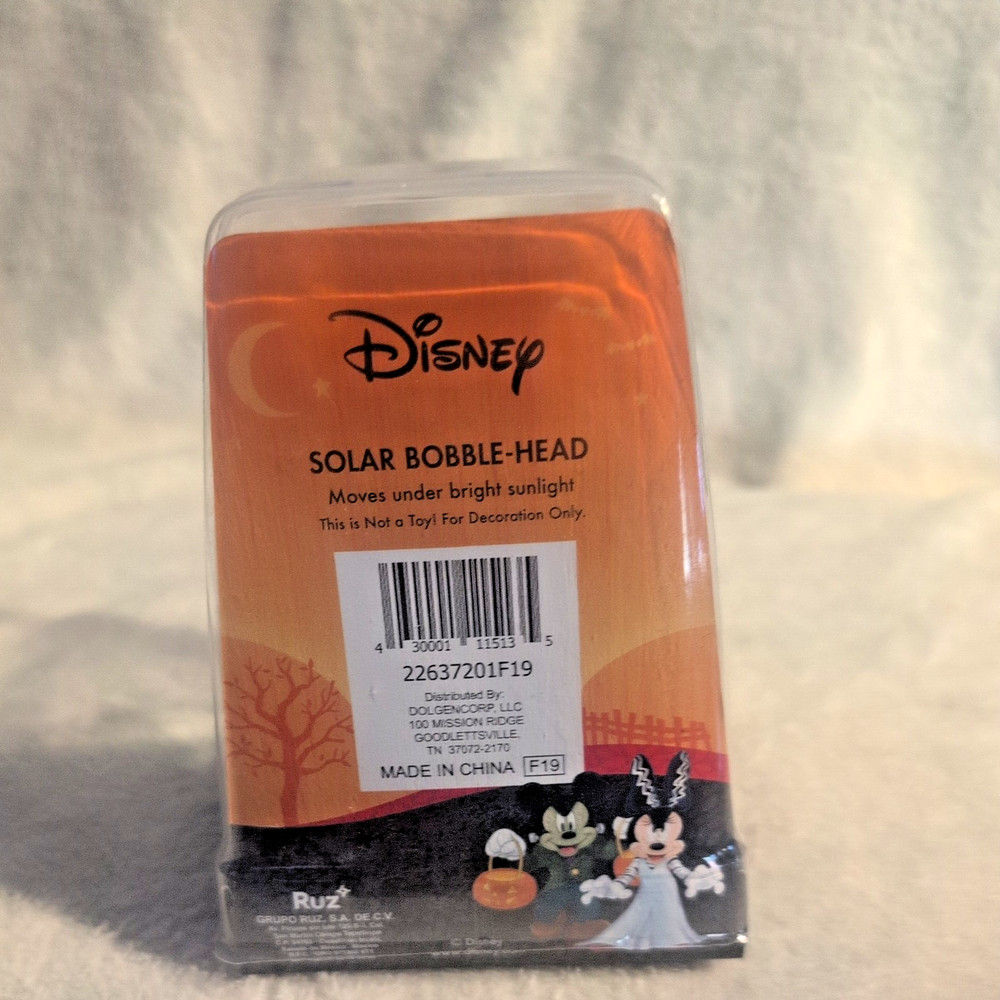 Disney Minnie Mouse Solar Bobble Head