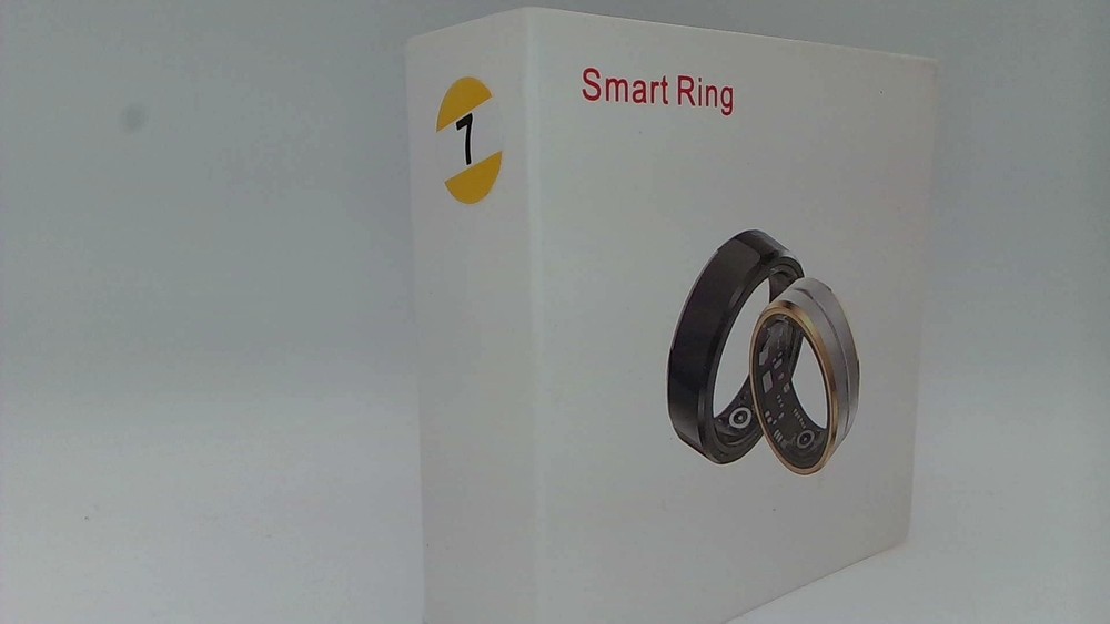 MERNEUO Smart Ring Health Tracker Size 7 - Silver With Gold