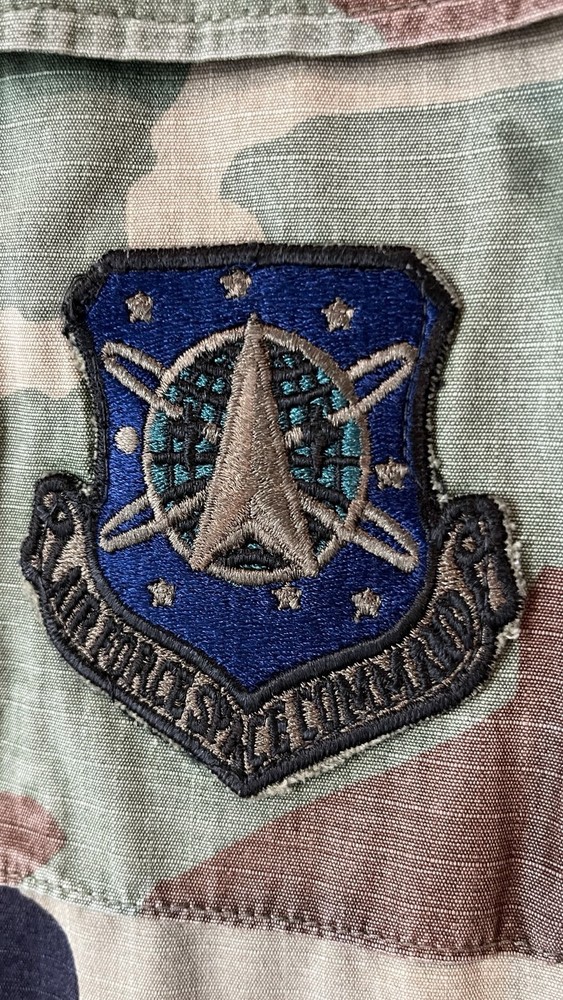 United States Air Force Space Command Camouflage Jacket Regular Medium