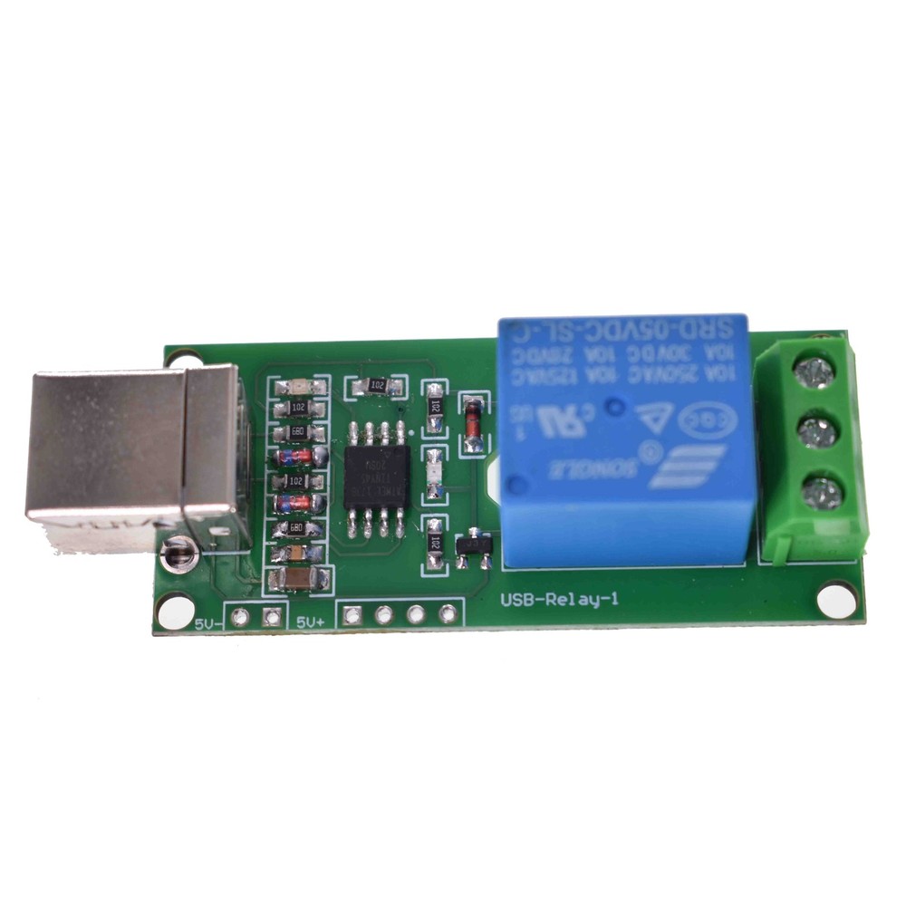 5V USB Relay 1 Channel Programmable Computer Control For Smart Home New