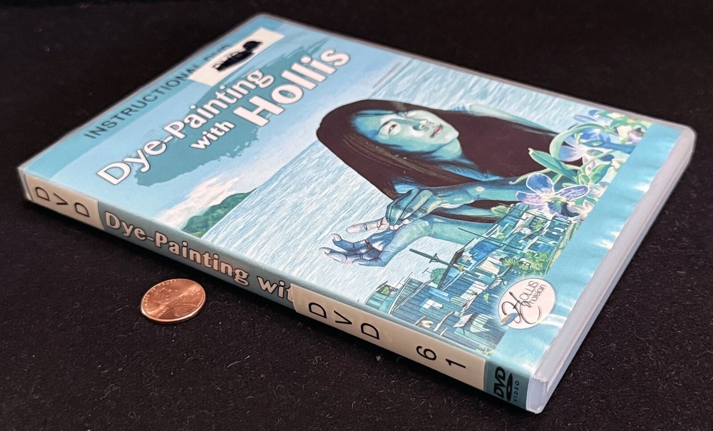 Learn To Dye-Paint with HOLLIS CHATELAIN - DVD