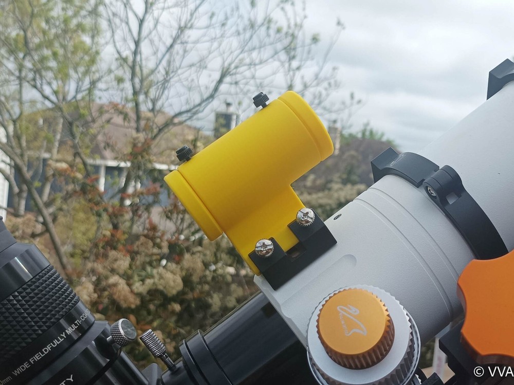 Telescope Safe Solar Finder Adjustable. Small Vixen Type Dovetail.