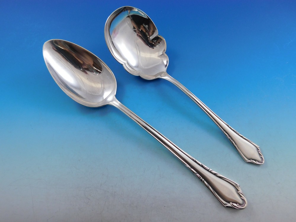 German Silverplated Flatware Set by Carl Eickhorn Solingen 102 pc Dinner Service