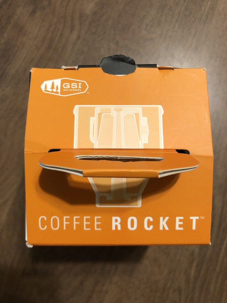 GSI Outdoors Coffee Rocket Portable Backpacking Drip Filter New Open Box Unused