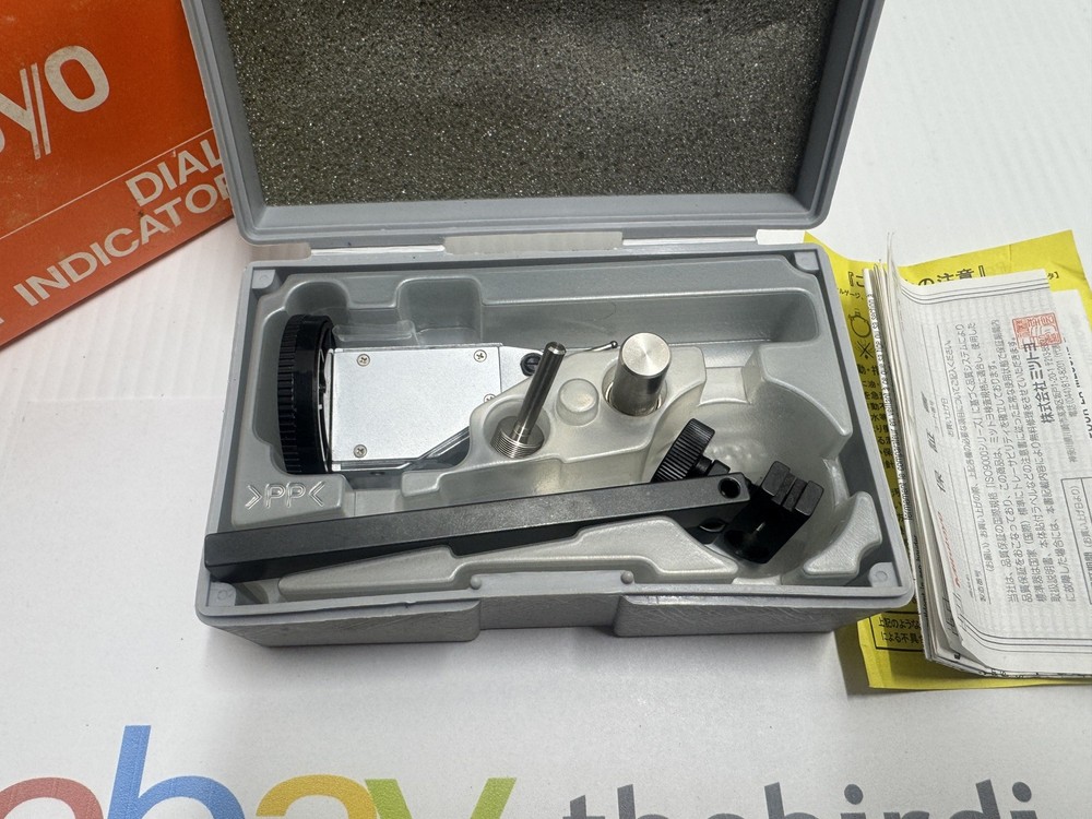 Mitutoyo 513-452T Vertical Dial Test Indicator with Attachments New