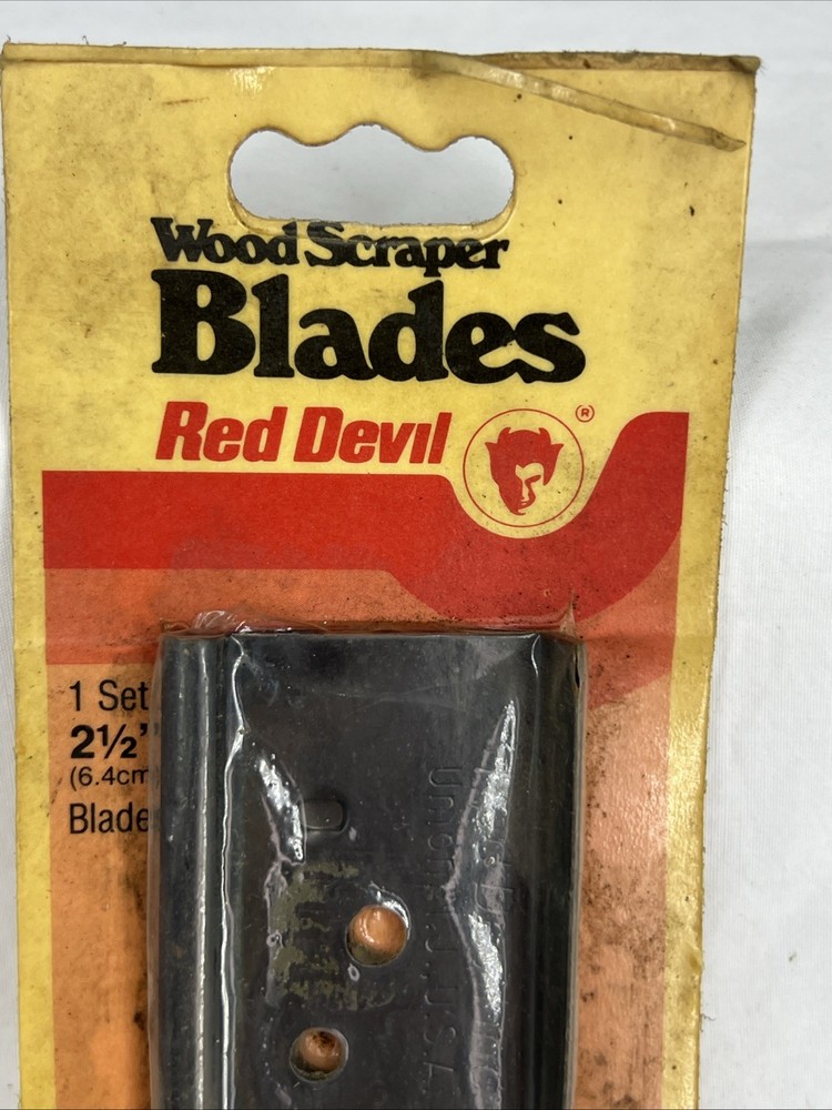 Red Devil 2.5" Wood Scraper Blade Fits 3050-3055 Red Devil Scraper 3063 NOS