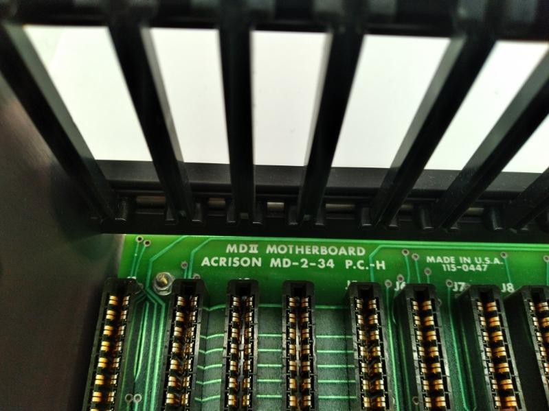 Acrison MD-2-34 P.C.-H Motherboard Controller Rack 115-0447