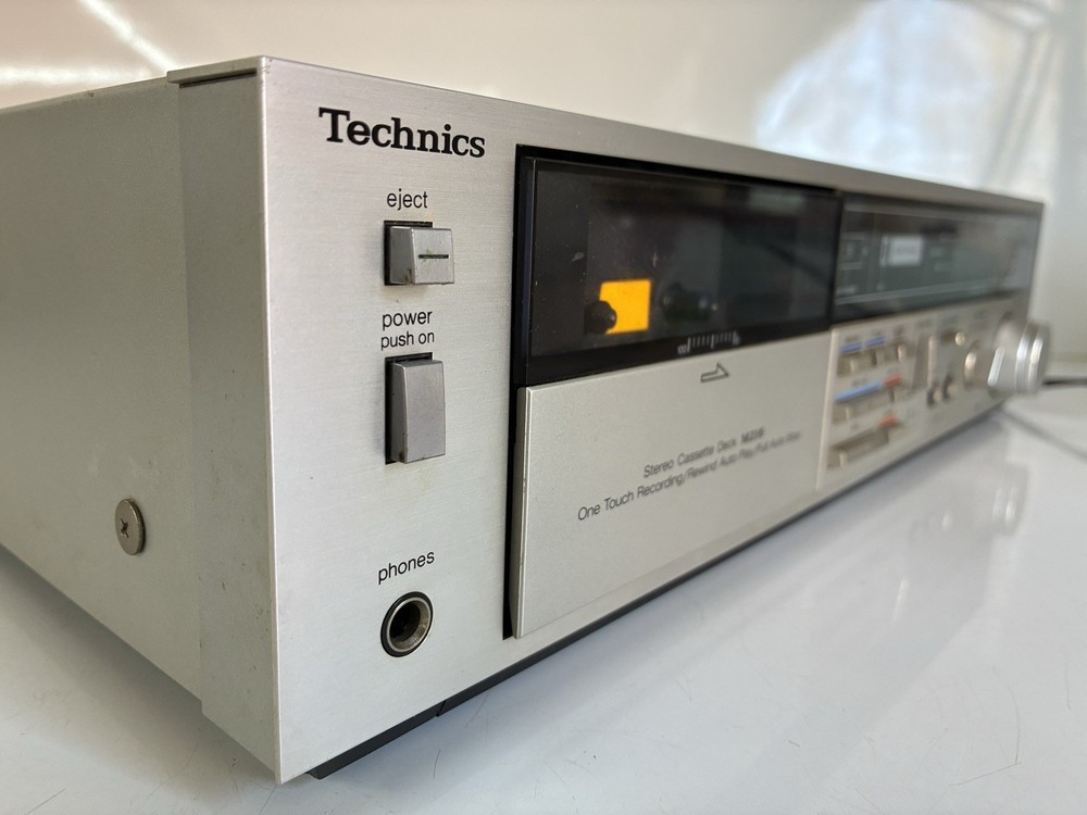 Technics RS-M216 Cassette Tape Deck Read Description